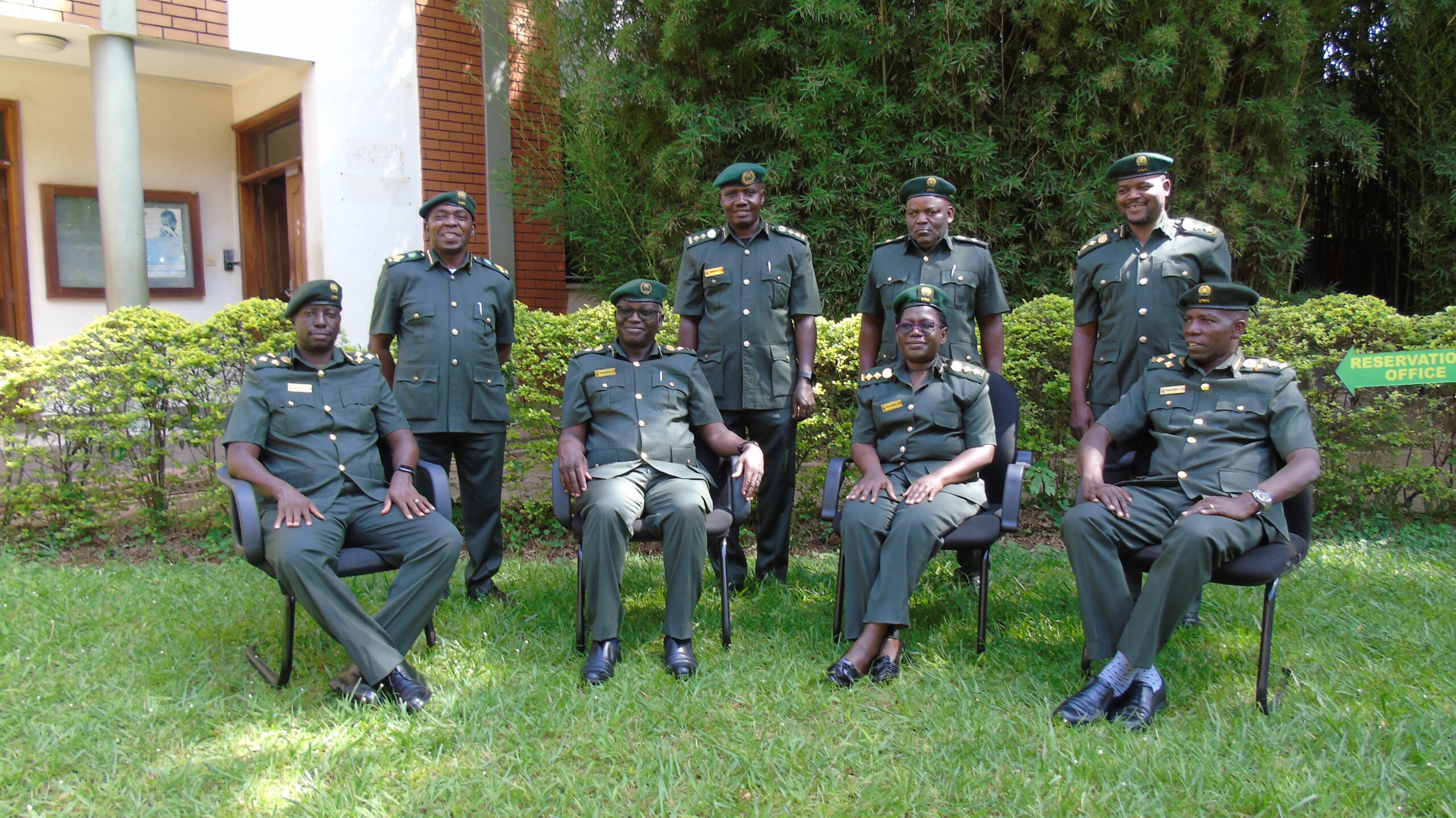 Uganda Wildlife Authority headquarters where gorilla permits are issued.