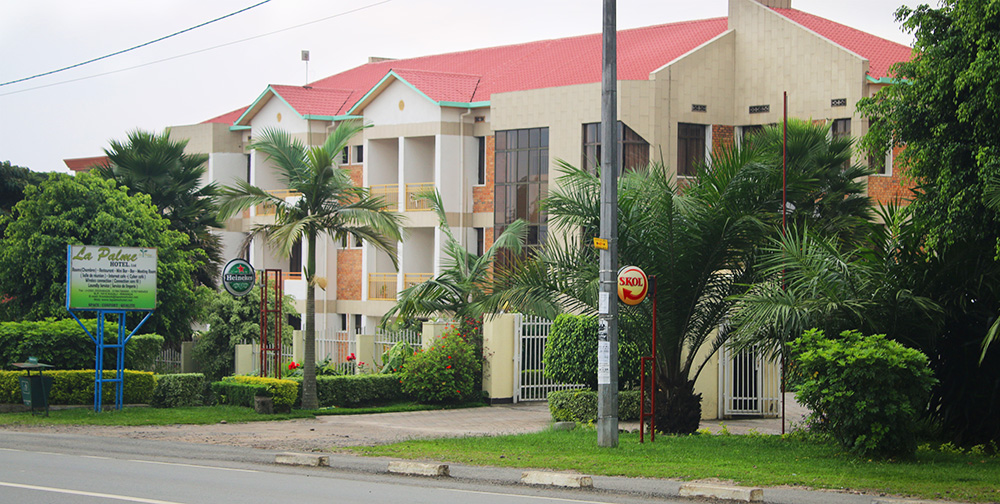 Budget hotel in Musanze town, Rwanda, near Volcanoes National Park.